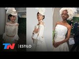 Vestidos de novia con papel higiénico | TN ESTILO