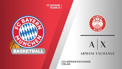 FC Bayern Munich - AX Armani Exchange Milan Highlights | Turkish Airlines EuroLeague, RS Round 1