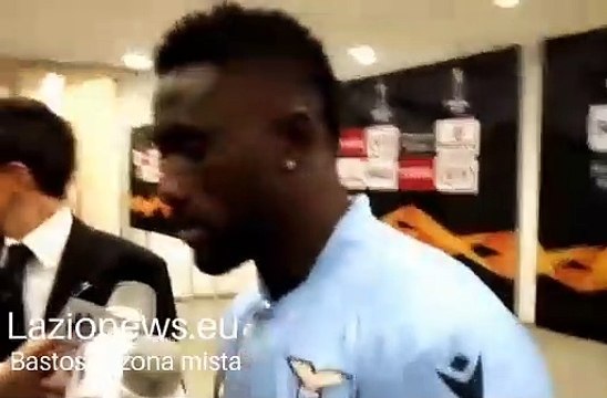 Lazio-Rennes, Bastos in zona mista
