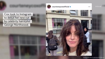 Courteney Cox Just Got in On the New Shag Hair Trend