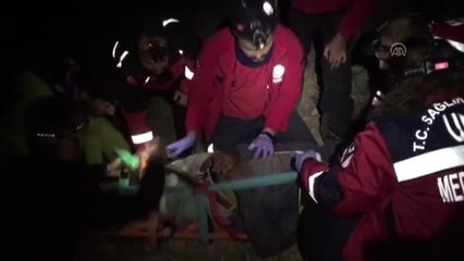 Aladağlar'da düşen dağcı kurtarıldı
