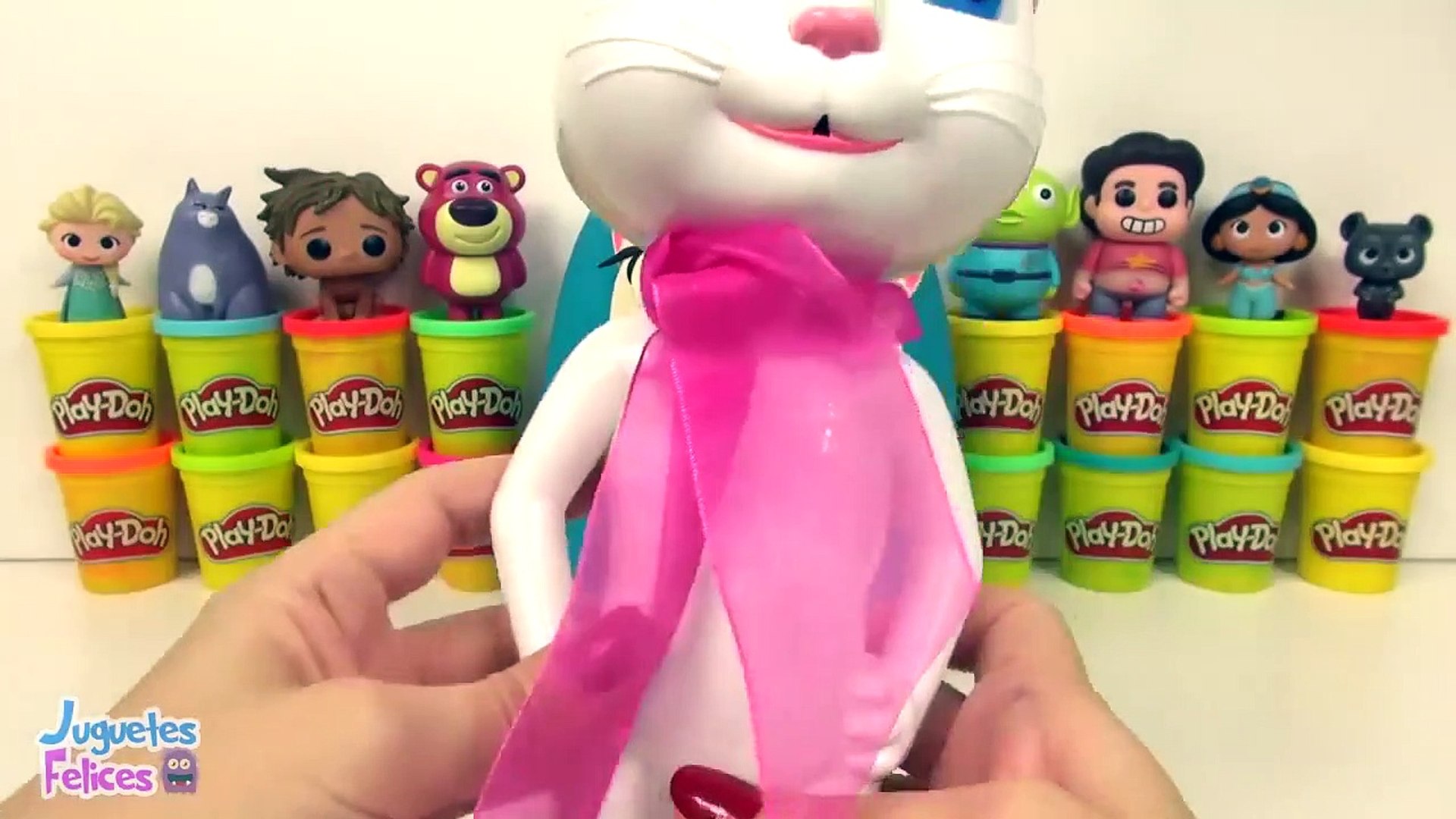 Huevo Sorpresa Gigante de Talking Angela en Español de Plastilina Play Doh  - video Dailymotion