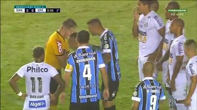 GREMIO 3X0 SANTOS BRASILEIRAO 2019