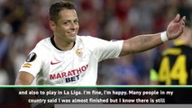 Chicarito enjoying football at Sevilla 'like a kid'