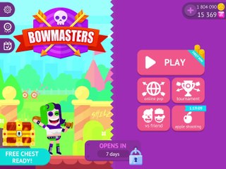 Bowmasters Gameplay Bad Girl  Wakthrough #01