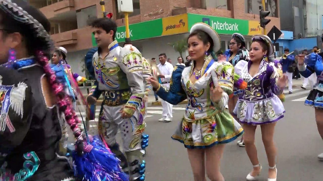 Caporales Virgen de la Mercedes. AFOVIC, SAN  JUAN y CULTURAL ADINO