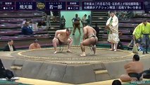 Hitenryu vs Wakaichiro - Aki 2019, Sandanme - Day 9