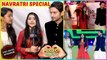 Mudit aka Yogi, Debattama aka Pari & Sumbul aka Khushi NAVRATRI Celebrations | Isharon Isharon Mein