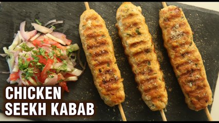 Video herunterladen: Homemade Chicken Seekh Kabab On Grill | Best Seekh Kabab Recipe | Street Style Seekh Kebab By Smita