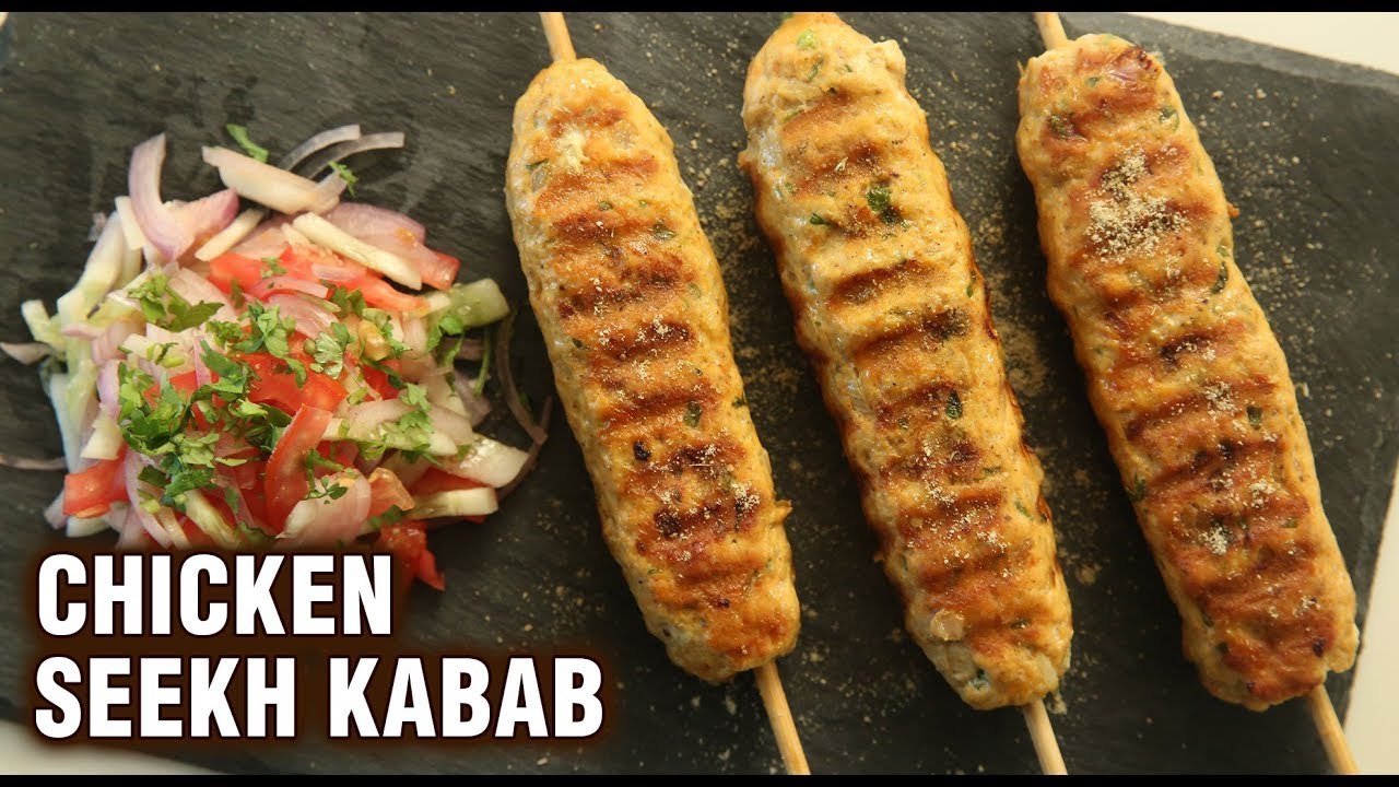 Homemade Chicken Seekh Kabab On Grill | Best Seekh Kabab Recipe | Street Style Seekh Kebab By Smita