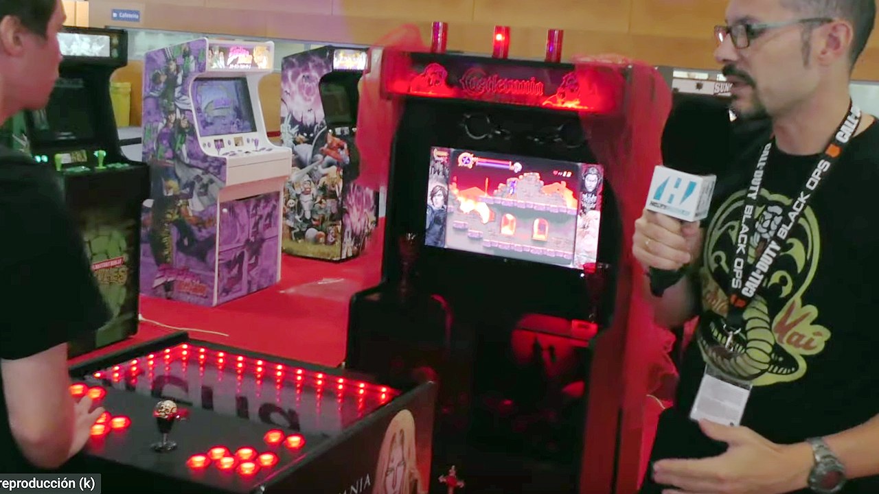 Las impresionantes recreativas de Madrid Games Week