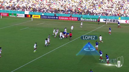 Camille Lopez's amazing kicking game v USA - Rugby World Cup 2019