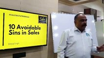 SaleskiPathshala  10-Cardinal Sins in Sales (Part - I ) - by Sanjay Singh