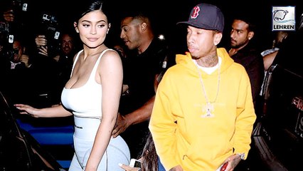 Скачать видео: Kylie Jenner Denies Hanging Out With Tyga After Split With Travis Scott