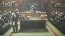 Chimpancés en el parlamento británico