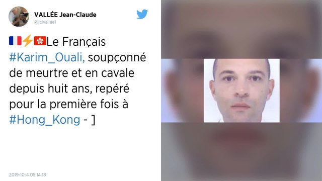 Karim Ouali, fugitif français depuis huit ans, soupçonné de meurtre, repéré à Hong Kong