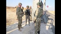 MSB: 'Suriye’de Fırat’ın doğusunda Güvenli Bölge tesisi kapsamında üçüncü birleşik kara devriyesi TSK ve ABD personeli, kara araçları ve İHA’ların iştirakiyle Telabyad’ın doğusunda başladı'