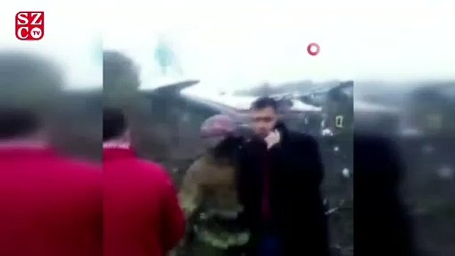 Ukrayna'daki uçak kazasında 5 kişi öldü