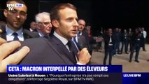 Emmanuel Macron aux éleveurs: 