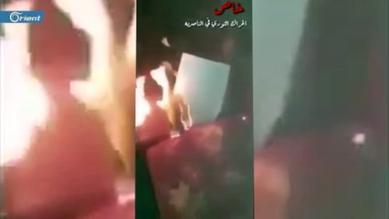 حرق مقر حزب الدعوة العميل في الناصرية محافظة ذي قاربالكامل