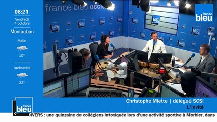 Christophe Miette, secrétaire régional adjoint du Syndicat des Cadres de la Sécurité Intérieure