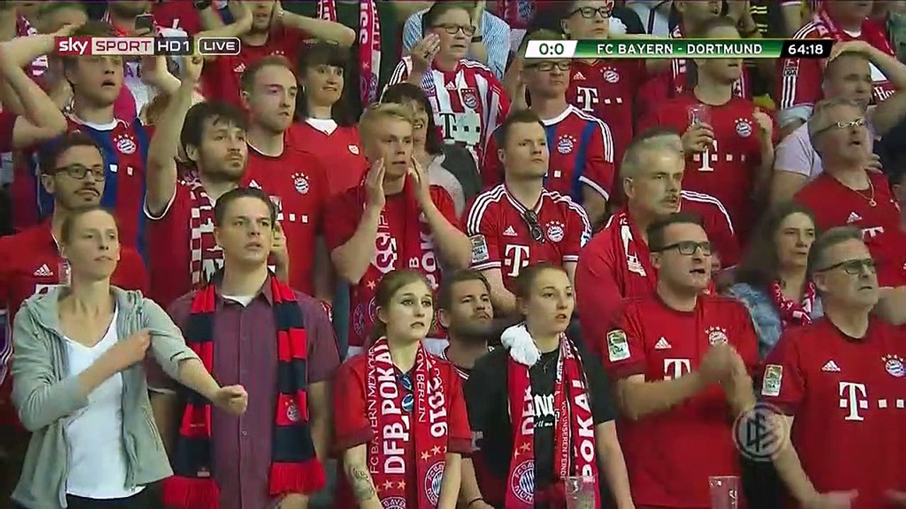 DFB Pokal 2016 Finale - Bayern München v BVB Dortmund - 2.HZ