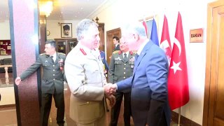 Milli Savunma Bakanı Akar, İngiltere Genelkurmay Başkanı Carter'ı kabul etti