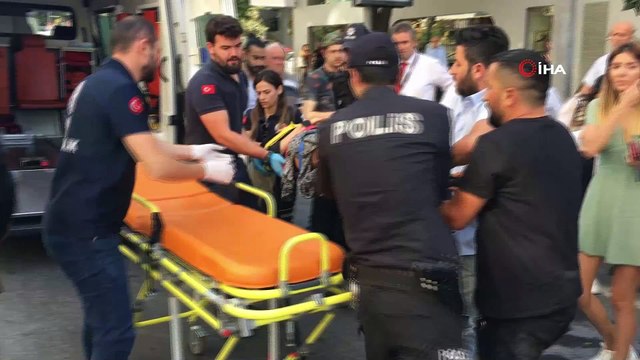 Şişli'de sapağı kaçıran sürücü geri manevra yaparken genç kadına çarptı