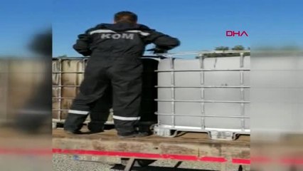 İzmir'de kaçak mazot operasyonu