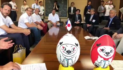 Mondial de rugby : une association de vétérans aixois au Japon