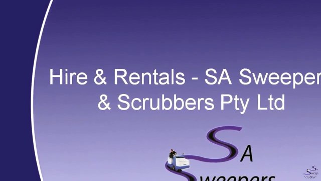Hire & Rentals - SA Sweepers & Scrubbers Pty Ltd