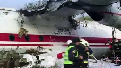 Cinco muertos al estrellarse en Ucrania un avión de carga que había partido de Vigo