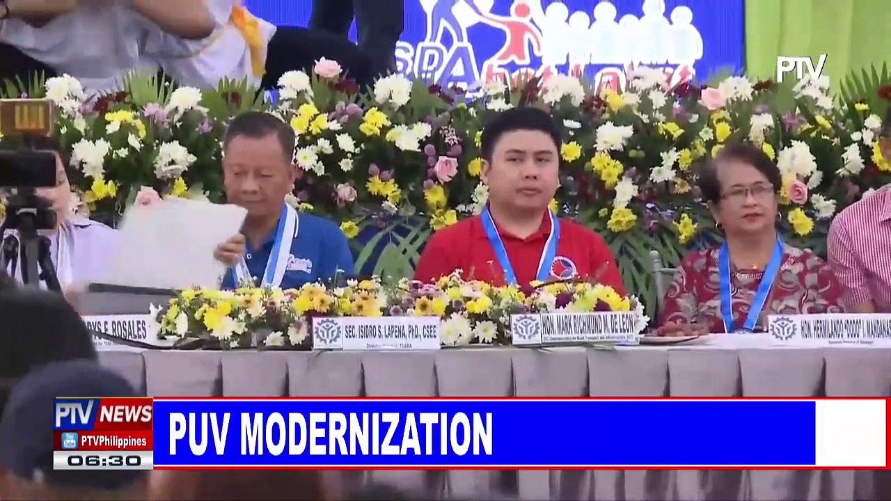 DOTr, nanindigan sa PUV modernization