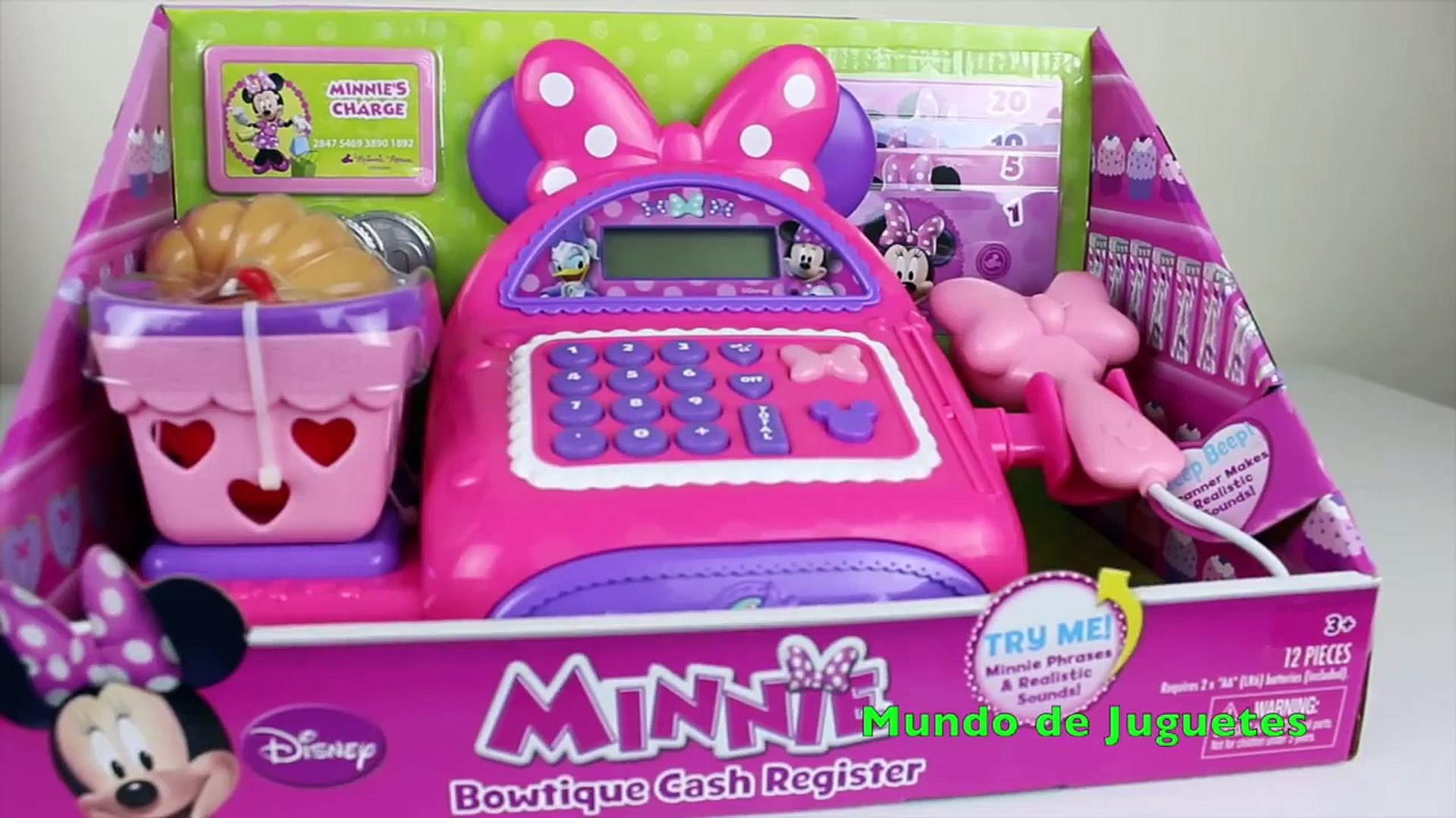 Caja Registradora de Minnie Mouse - video Dailymotion