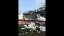 Cinco muertos al estrellarse en Ucrania un avión de carga que había partido de Vigo