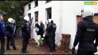 Louvain-la-Neuve: expulsion des occupants de la petite maison du lac
