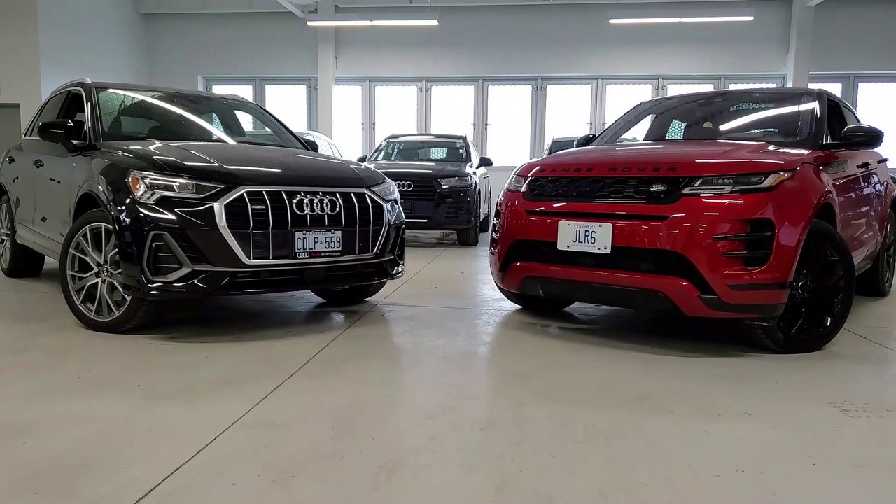 2020 Audi Q3 Technik Quattro vs 2020 Range Rover Evoque R Dynamic | What do they offer?