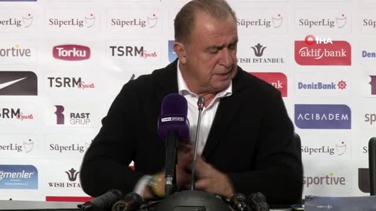 Fatih Terim: "Ben de hata yapabilirim, ben de insanım"