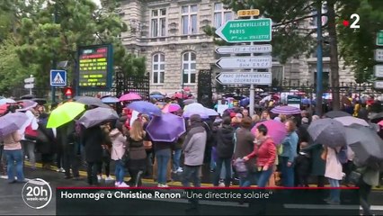 Christine Renon : un millier de personnes ont rendu hommage à la défunte directrice d'école