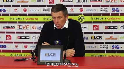 Thierry Laurey - "On a le chic pour faire une mi-temps de haut niveau et une autre très brouillon"