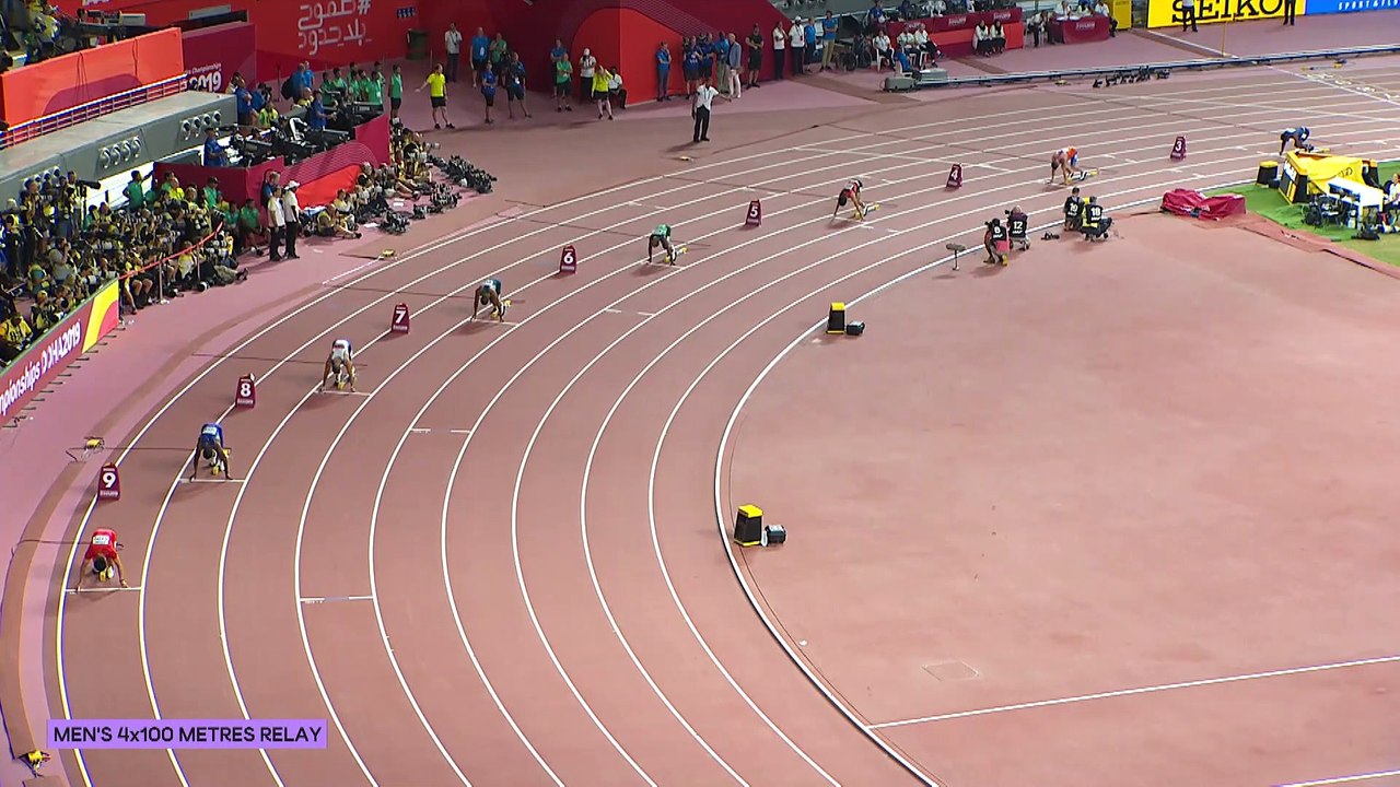 USA storm to men's 4x100m relay gold