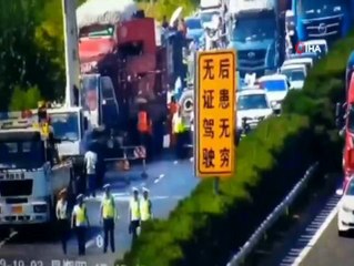 Çin'de 4 ayrı trafik kazası: 10 ölü