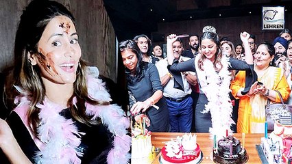 Hina Khan CELEBRATE Her BIRTHDAY With Erica Fernandes And Rocky Jaiswal