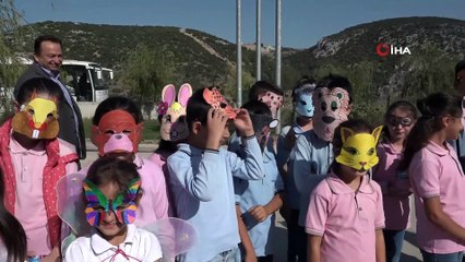 Miniklerin hayvan sevgisi