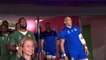 South Africa and Italy walk out