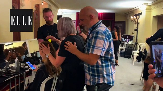 #ELLEsinfiltre… dans le backstage du défilé Balmain Printemps-été 2020