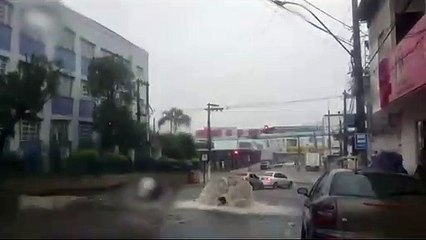 Chove forte em São Mateus nesta sexta (04)