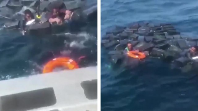 Des narcotrafiquants sauvés de la noyade grâce à leurs sacs de cocaïne qui flottent