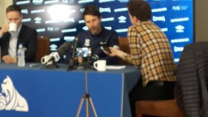 Danny Cowley pre Huddersfield Town v Hull City