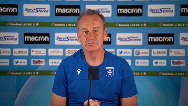 La conférence de presse de Jean-Marc Furlan avant AJA-Le Havre